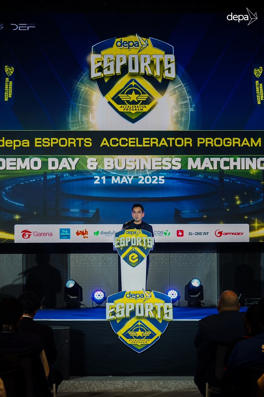 depa esports tournament parter with Ratchaphon Jongcharoensiri