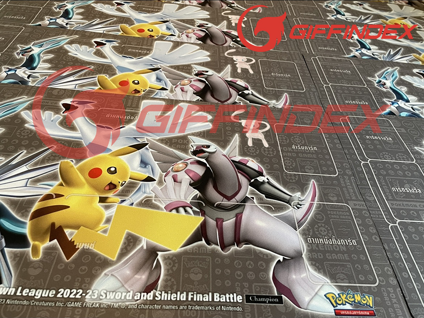 official pokemon tcg playmat manufacture