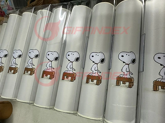 snoopy 75 years mousepad produced by giffindex