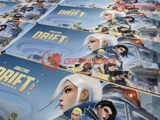valorant riotgames mousepad produced by giffindex thailand